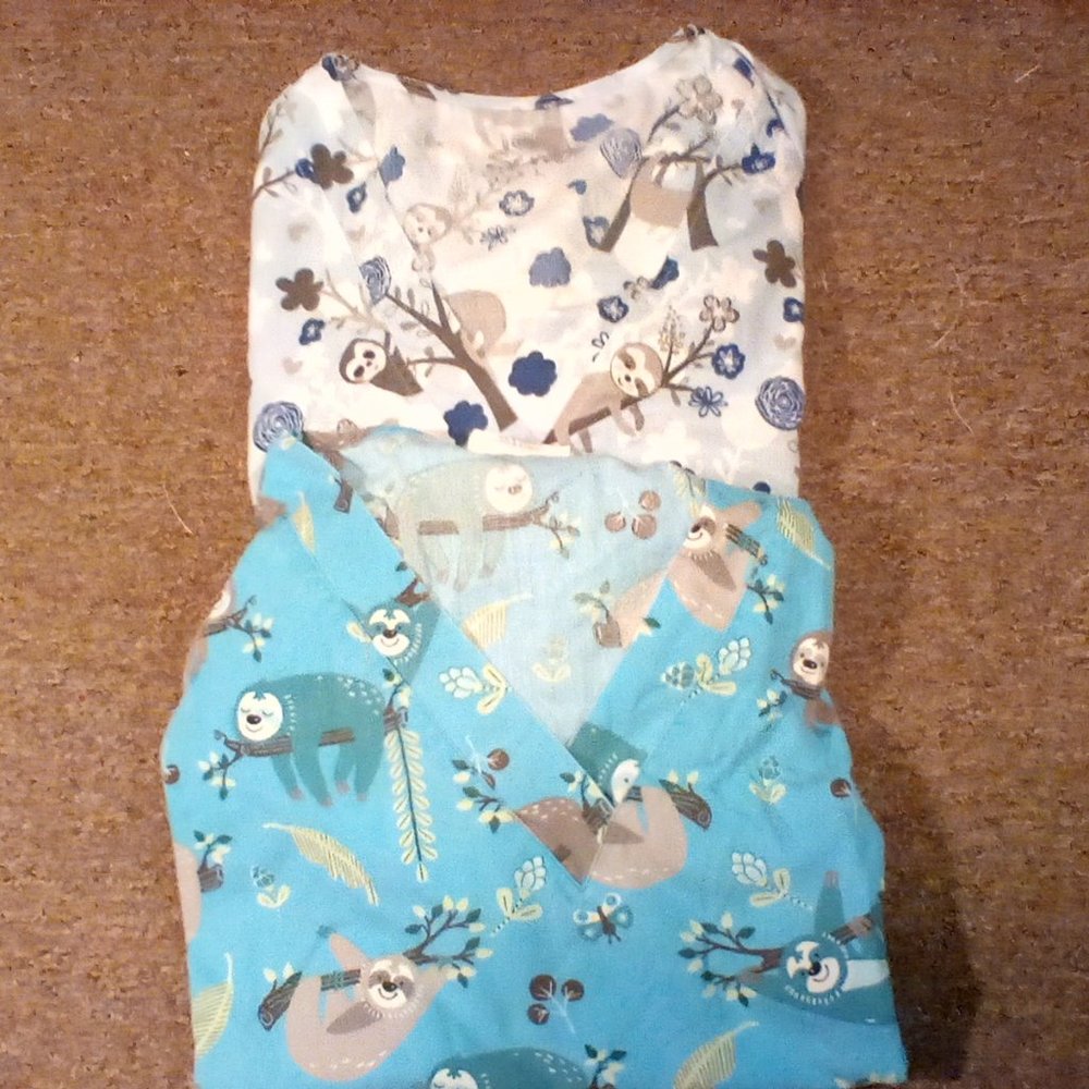 Scrub tops